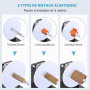 YUCHENGTECH Enrouleur Étiquette Enrouleur D'étiquettes Automatique 200 mm/s | Largeur 120mm Diamètre 200mm Rembobineur D'étiquet