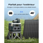 ECOFLOW Station électrique portable RIVER 2 MAX avec Panneau solaire 160W | Sortie 1000 W, Seuls Quelques Petits défauts dans l'