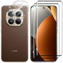 Kokio Verre Trempé pour Xiaomi Redmi Note 15 Pro+ 5G, 2 Pièces Protection écran Film et 2 Pièces Caméra Arrière Protecteur, Anti