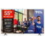 TCL 55Q6C QD-Mini LED TV, 4K HDR Premium 1000nits, Smart TV alimenté par Google (Dolby Vision IQ et Atmos, système Audio Onkyo 2