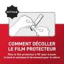 Command Languettes Accroches Tableaux pour Cadres Fins, Blanc, 14 Paires (28 Languettes) - Fixation sans Dommage