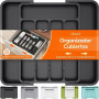Lifewit Rangement Couvert pour Tiroir, Range-Couvert Extensible, Organisateur Couvert Cuisine, Boite Rangement Pour Cuillères, F