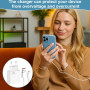 Chargeur 120W pour Xiaomi, 120W Chargeur Charge Rapide USB C avec Câble USB C 1m pour Xiaomi 14 Ultra 11T Pro 12T 13 Pro 13 Lite