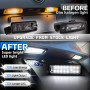 Éclairage de plaque d'immatriculation LED blanc pour Golf 4 IV 5 V 6 VI 7 | Polo III IV V P.assat B7 B8 CC Beetle Lupo, égalemen