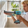 Pistolet à Cartouche Electrique Compatible avec Makita Batteries 18V sans Fil avec 2 x 2000 mAh Batteries, Pistolet Silicone Éle