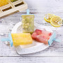 Traxenta 9 Pièces moule glace, popsicle moules réutilisable, ice pop mold | Avec Brosses, Batonnet Glace Et Entonnoirs Pliants e