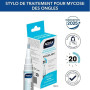 ADDAX - MYCOFLASH® - Stylo de traitement pour mycoses des ongles - Action Rapide 20s* - Antifongique Ongles Pieds & Mains - 5ml