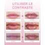 20 Pièces Masques Lèvres au Collagène, Soin Hydratant Individuel | 20 masques hydrogel individuels au collagène, à l’acide hyalu