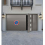 AUA SIGNALETIQUE - Panneau De Signalisation Circulaire en PVC 1.5 mm (Ø 170 mm, Défense De Déposer Des Ordures)