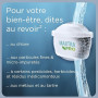 BRITA carafe filtrante en verre bleu clair (2,5 L) incl. 3 filtre MAXTRA PRO ALL-IN-1 – réduit les PFAS et le calcaire