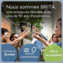 BRITA carafe filtrante en verre bleu clair (2,5 L) incl. 3 filtre MAXTRA PRO ALL-IN-1 – réduit les PFAS et le calcaire
