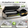 Bonsenkitchen Machine Sous Vide, Soudure 5mm Étanche Anti-Fuite | Acier Inoxydable, Une Main & Pulse Sec/Humide, 1 Rouleau de Sa