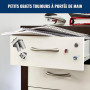 Film Magnétique Autocollant Reorda - Lot de 5 Feuilles Adhésives avec Puissantes - Plaques Découpables pour Réfrigérateur, Table