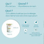 Psyllium blond bio - Téguments purs - Transit, digestion- Sachet refermable | Cure de 2 mois 200g - Ispaghul - Confort intestina