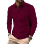 aromm HommeSurvêtements Waffle Manches Longues Zipper Veste & Pantalon Ensemble de 2 Pièces pour Decontracté Sport Travail