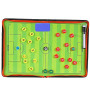 Tableau Football Tactique Entraîneur Board, Magnétique Pliable Professional Tableau Tactique pour Entraîneur Board Conseil D'ent