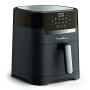 Moulinex - Easy Fry & Grill Friteuse sans huile 8 programmes - 4.6 L | Air fryer 2en1 avec gril fonte pour 6 personnes - 8 progr