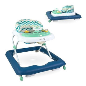 Mobiclinic®, Trotteur Bébé, Pliable, Jouets Interactifs, Avec Musique et Lumières, Réglable en 3 Hauteurs, Plateau Amovible, Ray