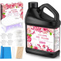 CIANBIFN 500g Résine UV, Résine UV Transparente, Avec Lampe, Resines Epoxy UV Resine, Resine UV pour Bijoux, Résines Époxy Crist