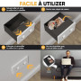 Elder Welder® Coffre Fort Compatible avec n'importe quelle double prise | Prise Double Schuko Authentique Incluse, Petit Coffre