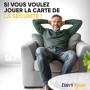 Elder Welder® Coffre Fort Compatible avec n'importe quelle double prise | Prise Double Schuko Authentique Incluse, Petit Coffre