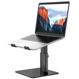BESIGN LSX6N Support Ordinateur Portable, Support Ergonomique pour Laptop, Support Aluminium pour Ordinateur Portable Compatible