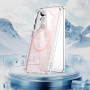 QIWEIQING Coque Magnétique pour Samsung Galaxy S23 Plus pour Filles Femmes, Compatible avec MagSafe, Etui Glitter Brillant Arriè