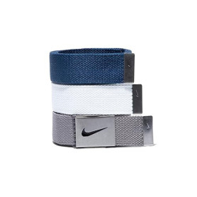 Nike 3 Pack Web Belt Ceinture Homme (lot de 3)