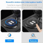 Thlevel Double Prise de Chargeur USB 5V/4.2A avec Interrupteur pour Voiture 12V-24V Bateaux et Marine Moto Camion VUS UTV 2 Pièc