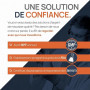 Argent Colloïdal 40 PPM 1000 ml - Supérieur au 15ppm & 20ppm - Oligo élément bio disponible - Liquide 100% Naturel - Pour famill