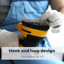 Disque de Ponçage 100pcs Disques Abrasifs 40/60/80/120/180/240/320/400/ Grain Taille de 125mm Idéal pour Poncer/Polir/Dérouiller