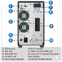Atlantis onduleur on-Line Faible Bruit 3000VA/2100W, Onda Double Conversion | onde sinusoïdale pure, 75% plus silencieux , Gelid