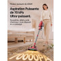 Vexilar C9 Aspirateur Balai avec Fil, 70Kpa, Câble de 7m | Aspirateur Balai Filaire, Brosse Anti-Emmêlement, Filtre HEPA, Aspira