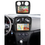 Autoradio pour Renault Dacia SANDERO II B52 2012-2019 avec Wireless CarPlay | Android 15 2.5D 9" Radio avec Wireless CarPlay And