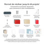 Cricut Ensemble Maker™ 5 Essential + contenu numérique, machine de découpe intelligente. Comprend du matériel pour 65 projets et