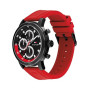 Tommy Hilfiger Montre Analogique Multifunction à Quartz pour Homme avec Bracelet en Acier Inoxydable ou en Silicone