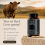 Foie de boeuf à base d'animal de Nouvelle-Zélande – Herbe & Finished Beef Liver – 240 gélules – Biodisponibilité maximale pour u