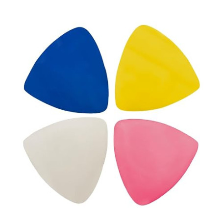 Zeeorymn Ensemble de 4 Bâtons de Craie Couture, Couture à la Craie de Qualité Triangulaire, Convient pour la Couture, le Tissu,