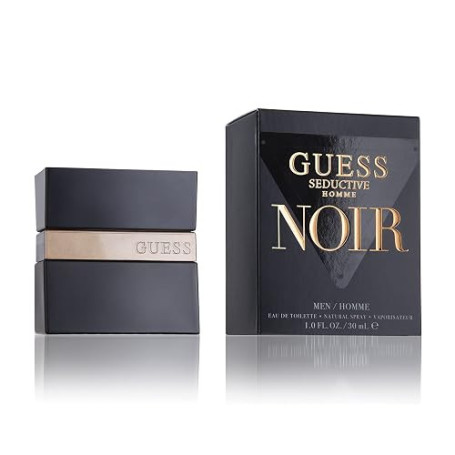 GUESS Seductive Noir, Eau de Toilette, Fougère Oriental Épicé, 30 ml