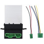 Avutrel Résistance de Ventilateur de Chauffage + Connecteur | Résistances de Moteur Pour Peugeot 207 406 607 Renault Scenic I/II