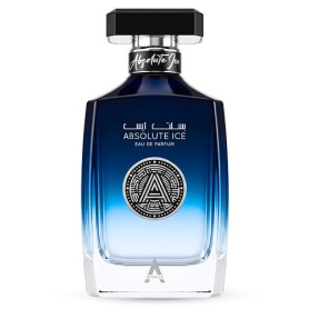 Atralia Absolute Ice Eau de parfum Parfum frais 100 ml | Bergamote, thym, anis, géranium, lavandin, fleur d'oranger et musc blan