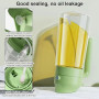 Ruayia Pulvérisateur d'huile alimentaire 470 ml, vaporisateur d'huile en verre pour friteuse à air chaud, vaporisateur d'huile d