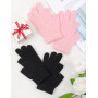 Becellen 2 Paires Gants Sans Doigts Hiver, Tricot Thermique Demi-Doigts Gants Chauds Unisexes Mitaine Femmes Hommes