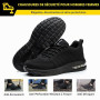 Baofular Chaussures de Sécurité Hommes Femmes Légère Basket Securite Confortable Antidérapante Chaussures de Travail Respirantes