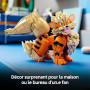 LEGO Pokémon Arcanin 72160 | Set pour adulte, figurine articulée, tête, pattes et queue mobiles, décoration de bureau, idée cade