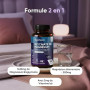 Magnesium Bisglycinate + Vitamine B6 1432mg - 180 Gélules Vegan | le Magnésium Contribue à Réduire la Fatigue & l'Épuisement (EF