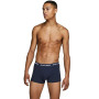 JACK & JONES Ensemble de 5 Boxers Trunks pour Homme en Jersey Stretch - Lot de sous-vêtements Basiques