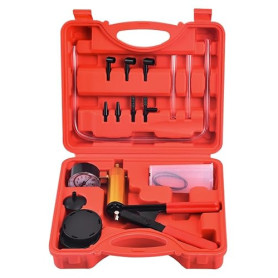DHA Kit Pompe a Vide Purge Liquide de Frein Vidange Manuelle Moto Voiture, Outil de Testeur de Pompe à Pression et Dépression Pu