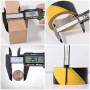 Vinabo Pied à Coulisse Numérique 150 mm, Écran LCD, Fibre de Carbone | 4 Modes de Mesure, Conversion mm/pouce et Remise à Zéro,