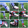 Hlieeosfcn Ensemble De Pointes D'escalade d'arbre, Griffe Elagage Equipement d'escalade d'arbre,Tree Climbing Spikes Réglable en